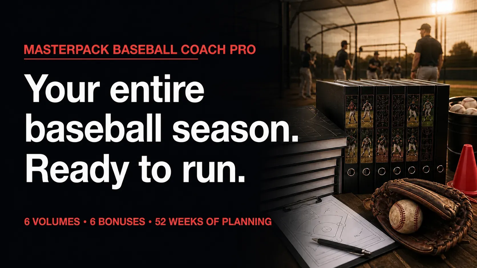 Masterpack Baseball Coach Pro