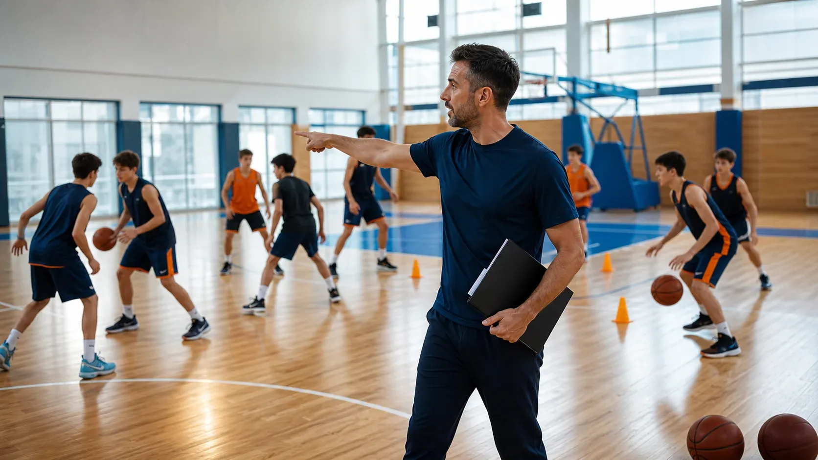 Copertina — i 6 volumi in palestra