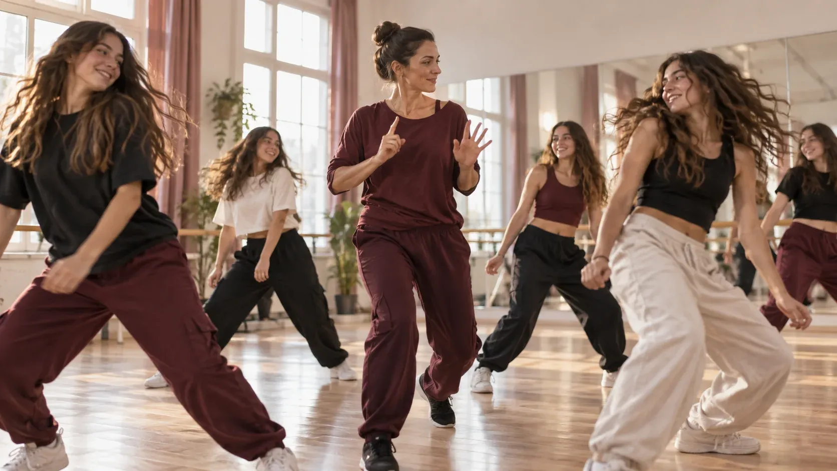 Modern'jazz et danse urbaine · ados